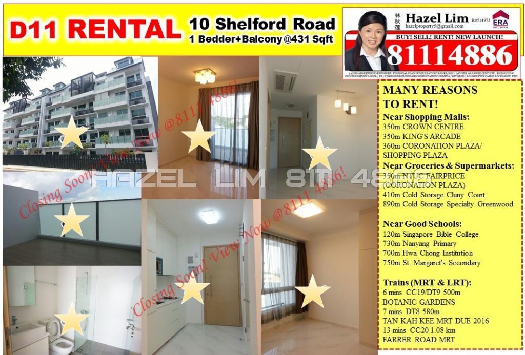 10 Shelford (D11), Apartment #84818572